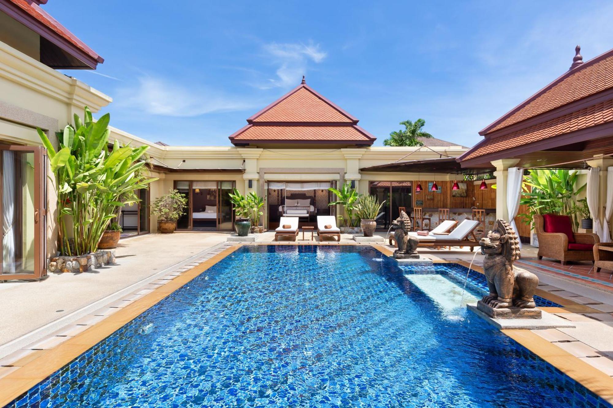 Extraordinary Courtyard 6br Pool Sri Suri, Naiharn * Rawai